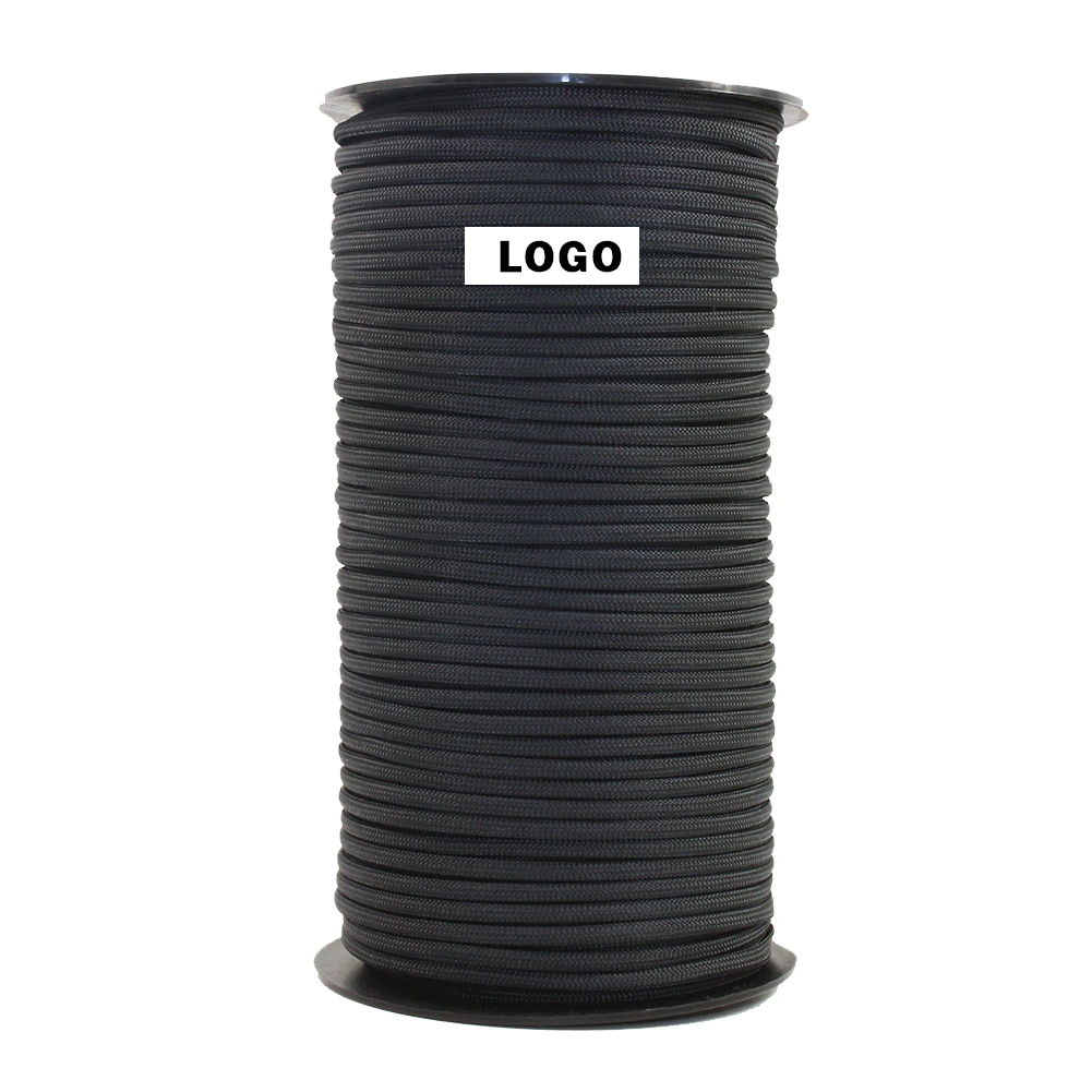 Cheap Goat Tents 100M 7 Strand 550 Paracord Rope 4mm Outdoor Camping Survival Equipment Parachute Cord Umbrella Tent Lanyard Hiking Accessories Paracord 
